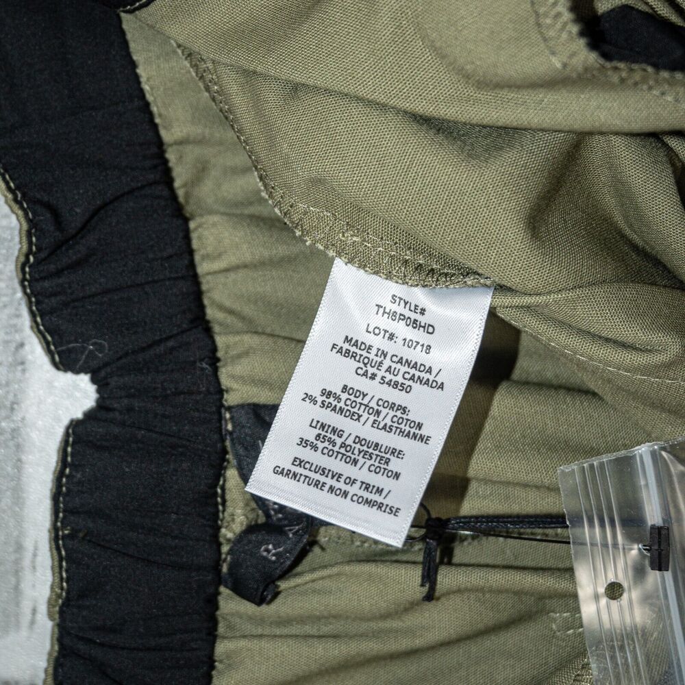 New $245 The RANGE Structured Cargo Pants in Fatigue Green Size XS - Picture 7 of 12